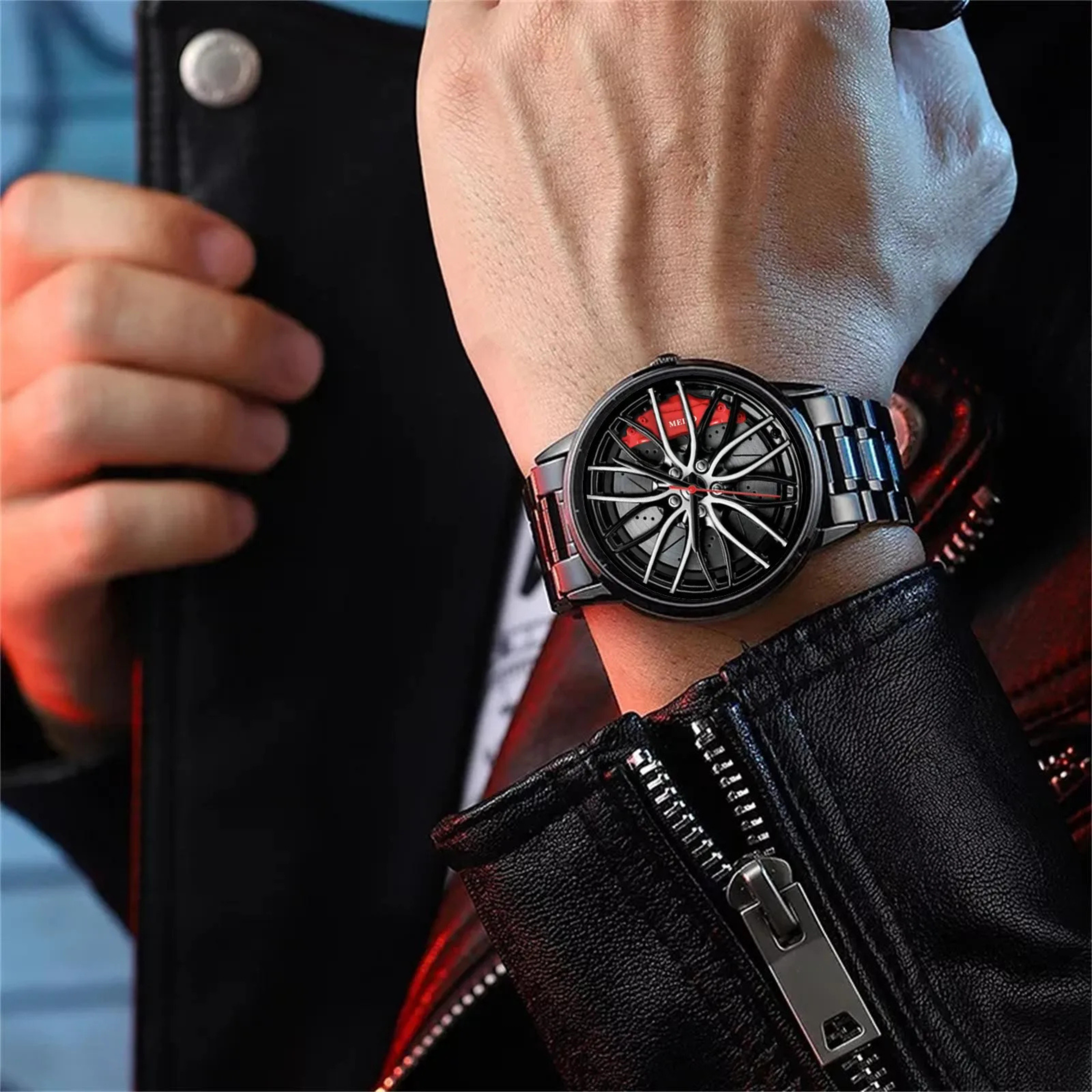 SKMEI Stable Wheels Creative Men’s Watch